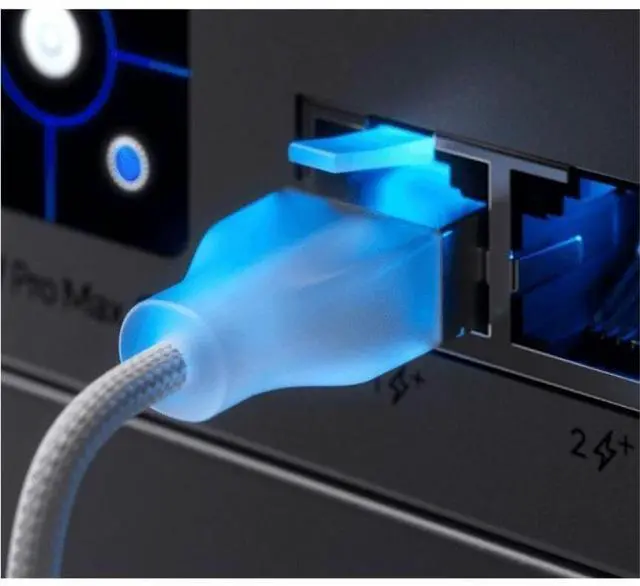 Alt view image 3 of 4 - UniFi Patch Cat 6A Cable 8M - UACC-Cable-Patch-EL-C6A-8