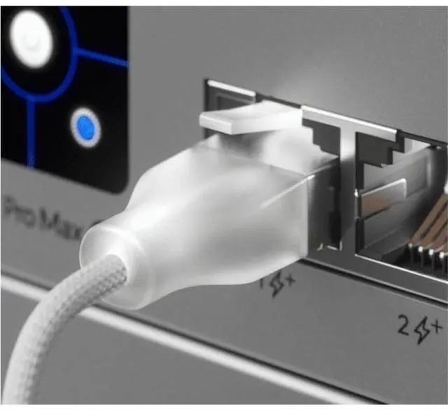 Alt view image 4 of 4 - UniFi Patch Cat 6A Cable 8M - UACC-Cable-Patch-EL-C6A-8