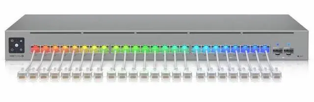 Main image of UACC-Cable-Patch-EL-1M-W 3.28 ft (1 m) Cat Cat 6 White Shielded Cables - Network Ethernet Cables