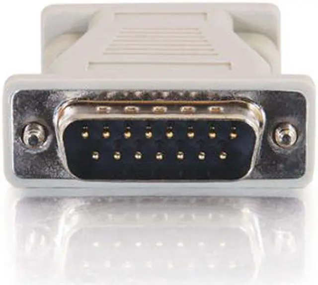 Alt view image 2 of 5 - C2G 02902 Mac DB15 Male to VGA (HD15) Female Adapter, Beige