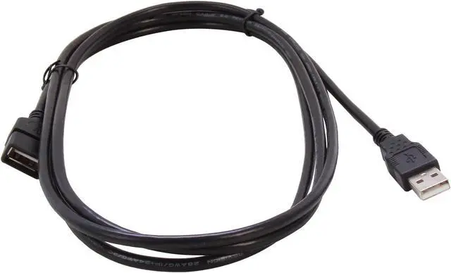 Alt view image 2 of 3 - C2G 52107 USB Extension Cable - USB 2.0 A Male to A Female Extension Cable, Black (6.6 Feet, 2 Meters)