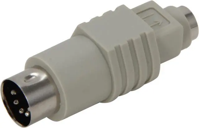 Main image of C2G 02475 PS/2 Female to AT Male Keyboard Adapter, Beige