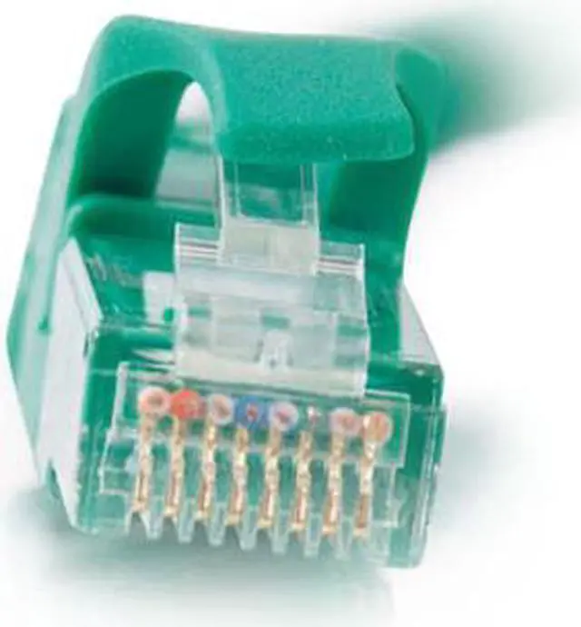 Alt view image 3 of 4 - C2G 27177 Cat6 Cable - Snagless Unshielded Ethernet Network Patch Cable, Green (100 Feet, 30.48 Meters)