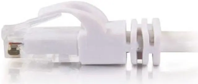 Alt view image 3 of 4 - C2G 31363 75 ft. Cat 6 White 550 MHz Snagless Patch Cable