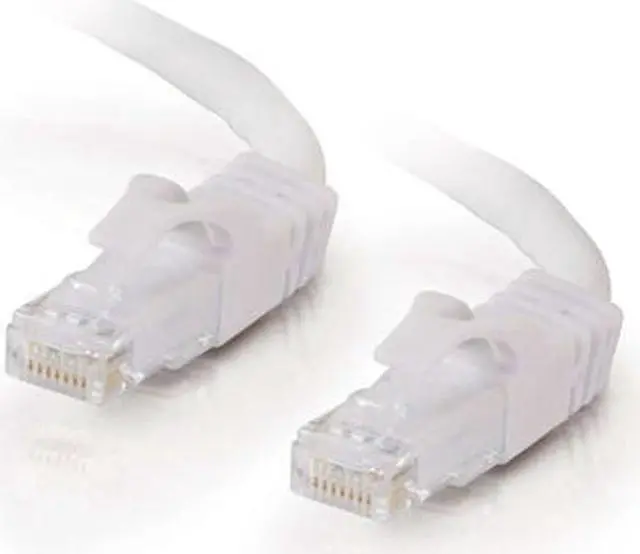 Alt view image 4 of 4 - C2G 31363 75 ft. Cat 6 White 550 MHz Snagless Patch Cable