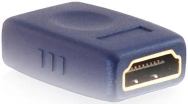 Alt view image 3 of 3 - C2G 40970 Velocity HDMI F/F Coupler, Blue