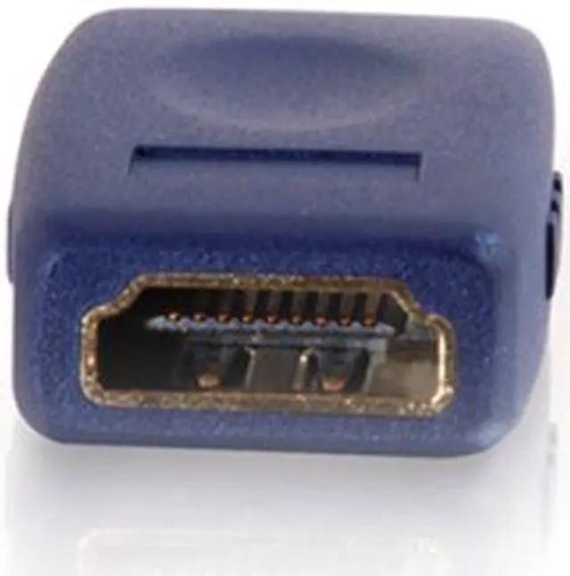 Alt view image 2 of 3 - C2G 40970 Velocity HDMI F/F Coupler, Blue