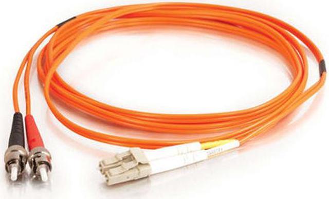 C2G 37404 OM2 Fiber Optic Cable - LC-ST 50/125 Duplex Multimode