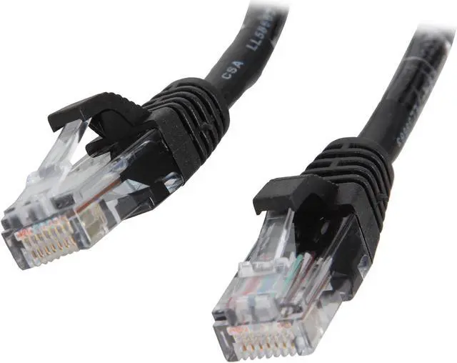 Main image of C2G 15208 Cat5e Cable - Snagless Unshielded Ethernet Network Patch Cable, Black (14 Feet, 4.26 Meters)