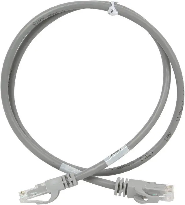 Alt view image 2 of 3 - C2G 27821 Cat6 Crossover Cable - Snagless Unshielded Network Patch Cable, Gray (3 Feet, 0.91 Meters)