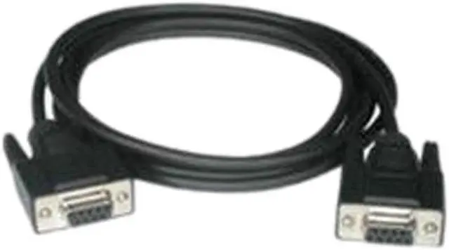 Main image of C2G 52040 DB9 F/F Serial RS232 Null Modem Cable, Black (15 Feet, 4.57 Meters)