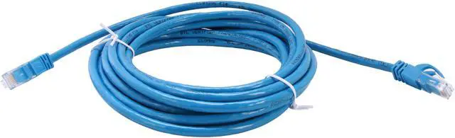 Alt view image 2 of 3 - C2G 22015 Cat6 Cable - Snagless Unshielded Ethernet Network Patch Cable, Blue (15 Feet, 4.57 Meters)