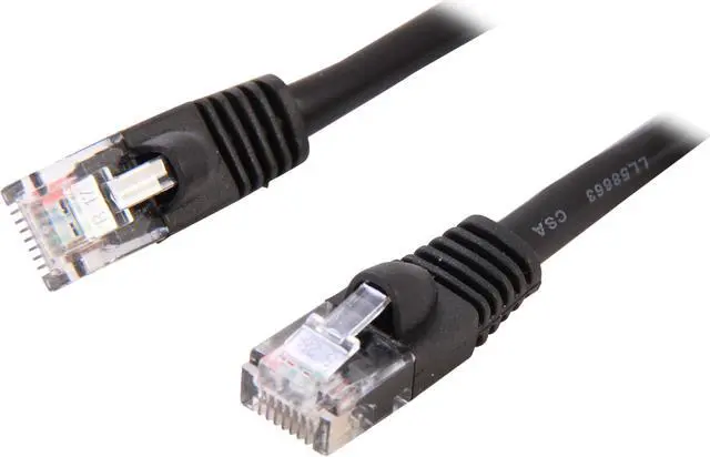 Main image of C2G 22011 Cat5e Cable - Snagless Unshielded Ethernet Network Patch Cable, Black (15 Feet, 4.57 Meters)