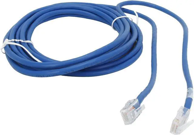 Alt view image 2 of 3 - C2G 22709 Cat5e Cable - Non-Booted Unshielded Ethernet Network Patch Cable, Blue (15 Feet, 4.57 Meters)
