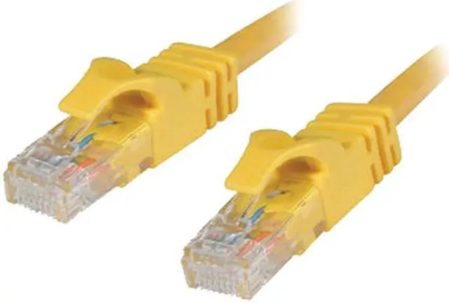 Main image of C2G 27199 Cat6 Cable - Snagless Unshielded Ethernet Network Patch Cable, Yellow (150 Feet, 45.72 Meters)