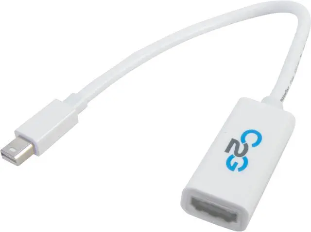 Main image of C2G 54191 Mac-Compatible Mini DisplayPort 1.1 Male to HDMI Female Adapter Cable with Audio