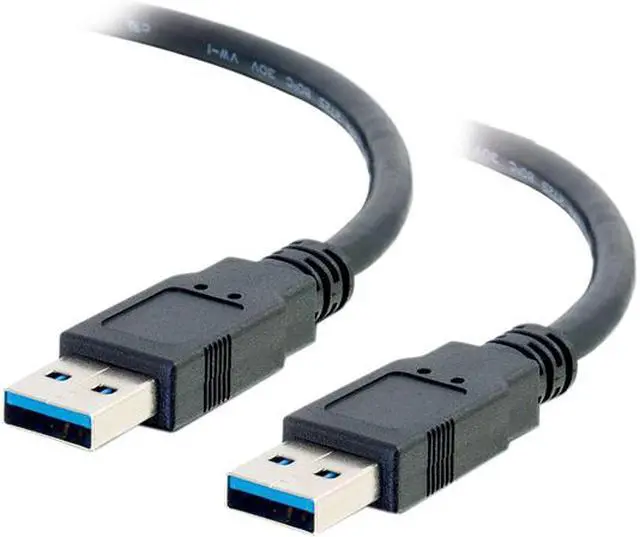 Main image of C2G 54170 USB Cable - USB 3.0 A to A Cable M/M, Black (3.3 Feet, 1 Meter)
