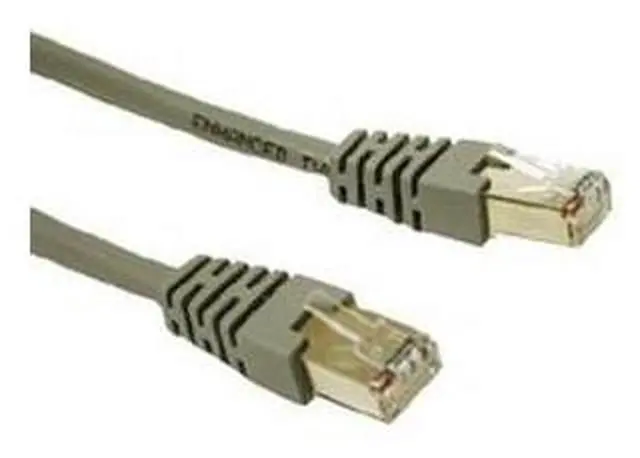Main image of C2G 27240 Cat5e Cable - Snagless Shielded Ethernet Network Patch Cable, Gray (3 Feet, 0.91 Meters)