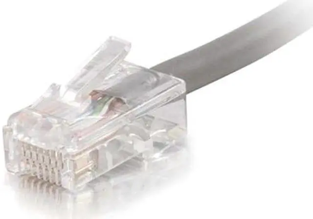Main image of C2G 15235 Cat5e Cable - Non-Booted Unshielded Ethernet Network Patch Cable, Plenum CMP-Rated, Gray (50 Feet, 15.24 Meters)