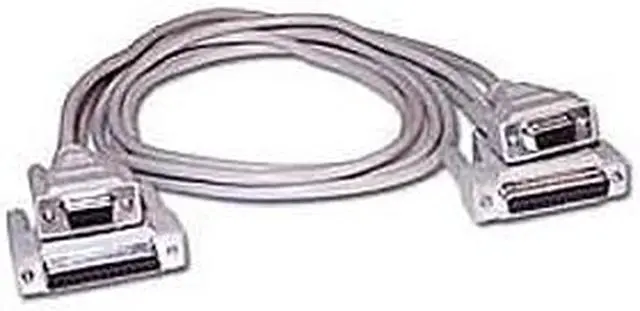 Main image of C2G 02897 DB9 Female to DB25 Female Universal Serial LapLink Compatible Cable, Beige (6 Feet, 1.82 Meters)