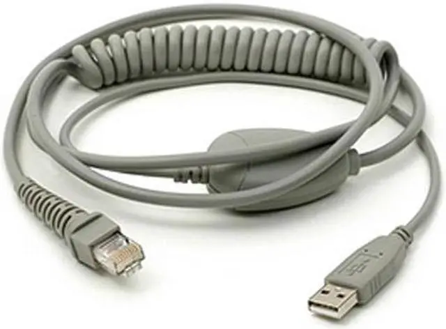 Main image of unitech 1550-601646G 69" USB Interface Cable (Coiled)