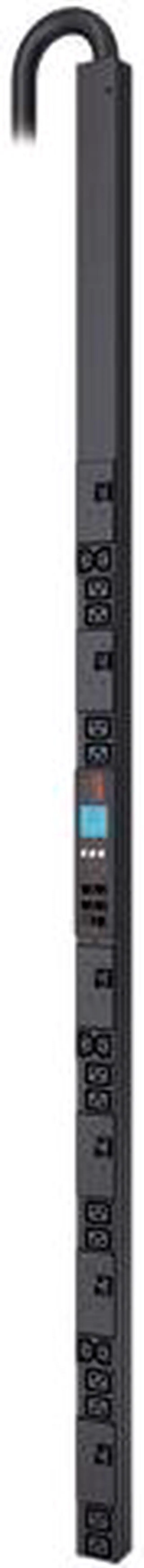 Main image of APC Rack Mount PDU, Metered 208V/60A Three-Phase PDU, (18) Outlets, 0U Vertical Rackmount (AP8866)
