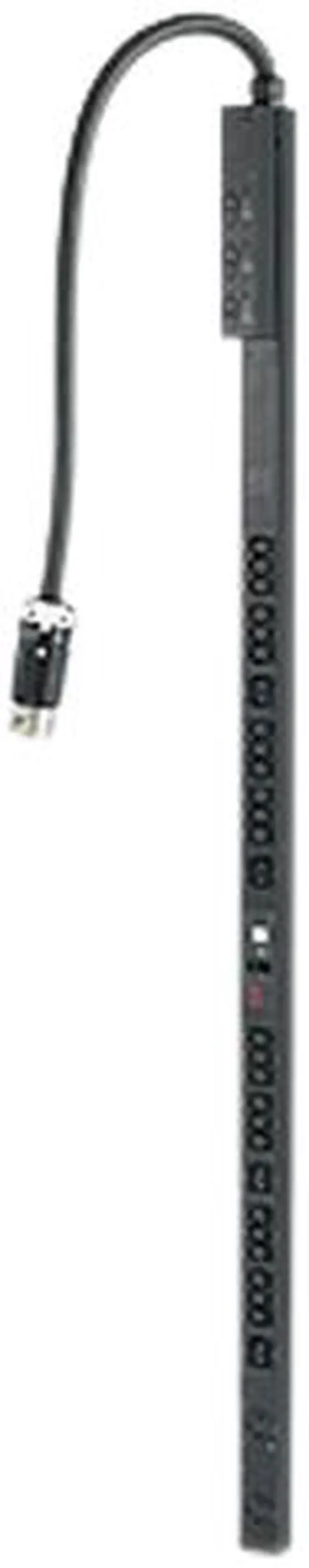 Main image of APC AP7869 Metered 0U 208V 50A 3 ft Rack PDU,14.4kW,208V,(24)C13,(4)C19,(2)L6-30R; 3 CORD