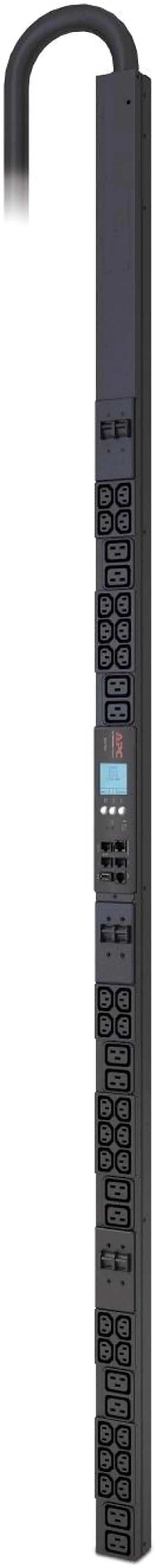 Main image of APC Rack PDU 2G, Metered, ZeroU, 23.0kW, 240V, (30) C13 & (12) C19 AP8888