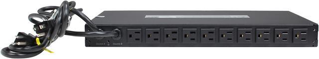 Alt view image 4 of 5 - APC AP7750A Automatic Transfer Switch 100V, 120V 15A 8 ft Rack-mount Transfer Switches