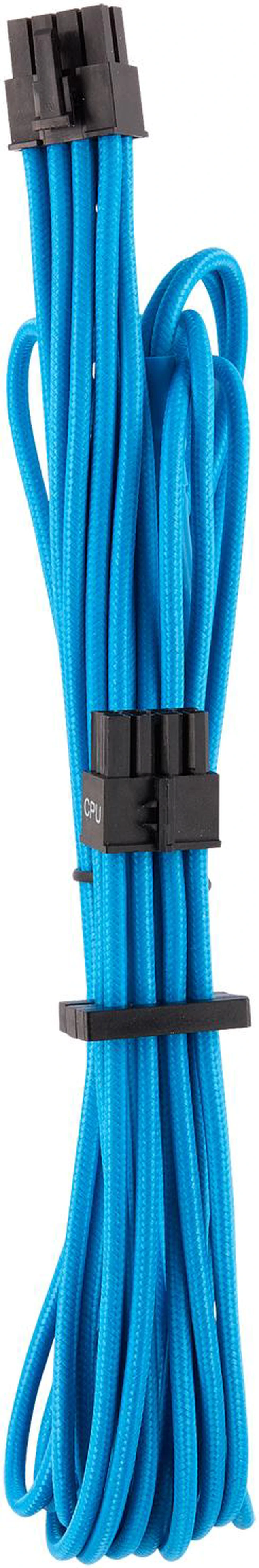 Alt view image 8 of 16 - Corsair CP-8920225 Premium Individually Sleeved PSU Cables Pro Kit Type 4 Gen 4 - Blue