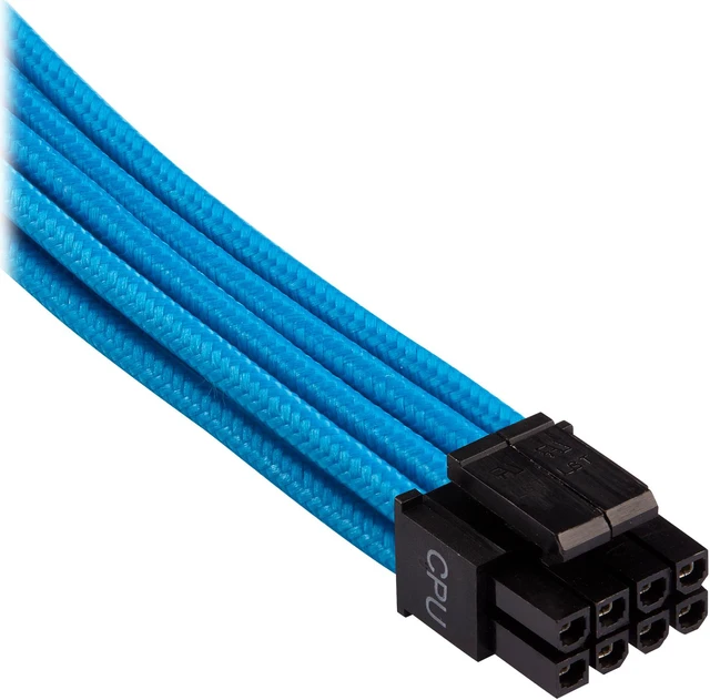 Alt view image 9 of 16 - Corsair CP-8920225 Premium Individually Sleeved PSU Cables Pro Kit Type 4 Gen 4 - Blue
