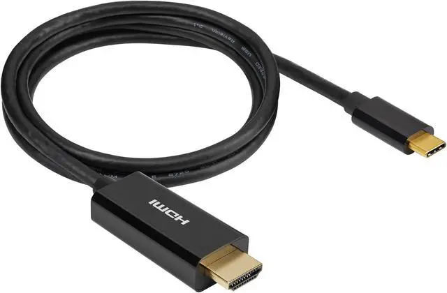 Alt view image 3 of 4 - CORSAIR USB Type-C to HDMI Cable – Convert USB Type-C Port to HDMI Out Port – 4K Video Support – HDR – 60Hz Refresh Rate (CU-9000004-WW)