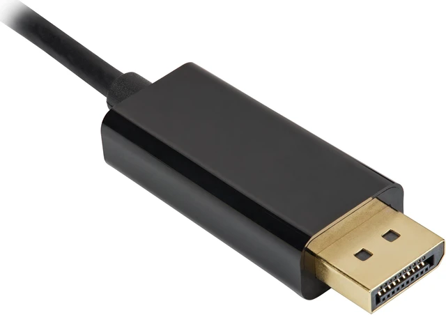 Alt view image 2 of 5 - CORSAIR USB Type-C to DP Cable – Connects USB Type-C Port to DisplayPort – 4K Video Support – HDR – 60Hz Refresh Rate (CU-9000005-WW)