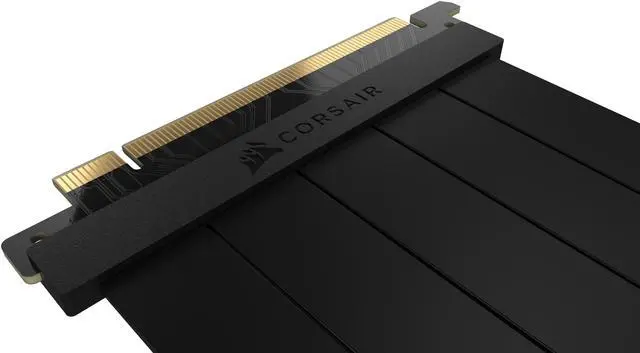 Alt view image 5 of 8 - CORSAIR CC-9310001-WW Premium PCIe 4.0 x16 Extension Cable 300mm Black