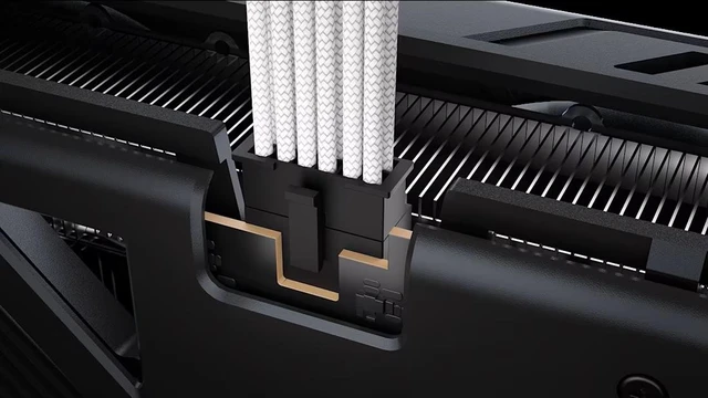 Alt view image 4 of 5 - Corsair 650mm (25.59") Elite Premium Individually Sleeved, 2x 8-Pin to PCIe 12V-2x6 600W Cable, Type 5 - White