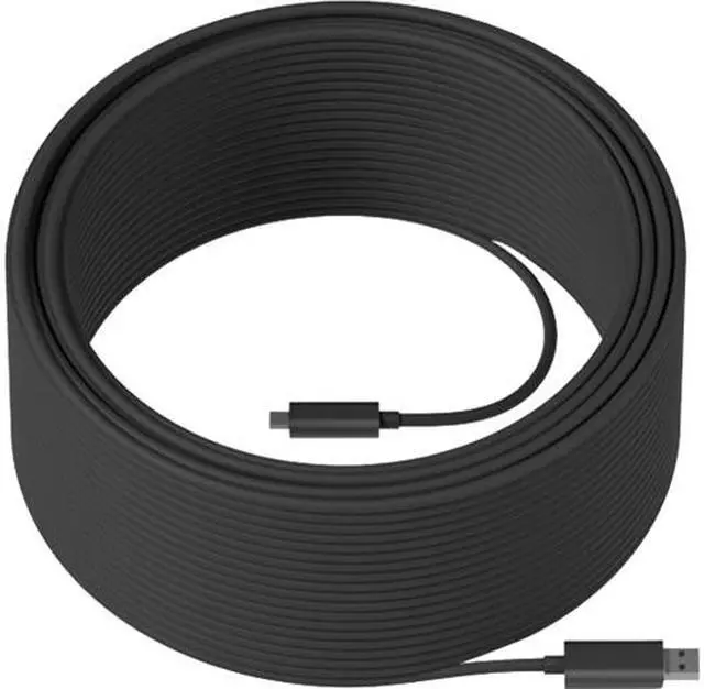 Main image of Logitech 939-001805 101 - 1000 ft. Black Strong USB Cable
