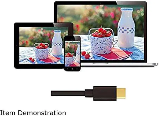 Alt view image 4 of 4 - XtremPro 11168 Type-C to 3.5mm Audio Aux jack Headphone Adapter, USB-C Male to 3.5mm Male Extension Cord Adapter Cable for Google Pixel 2/XL, LG, OnePlus 5t/6, Type-C Devices, 3.9 ft./1.2m - Black