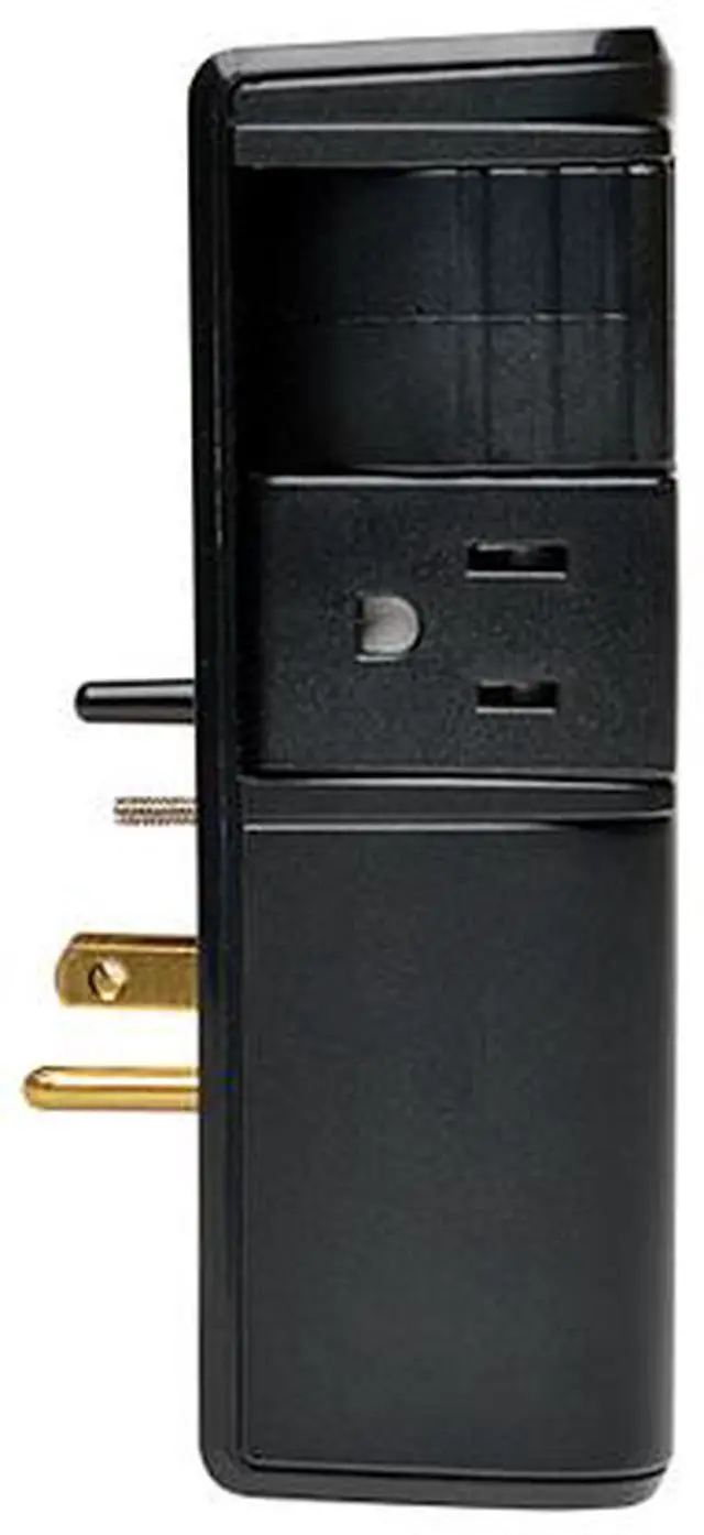 Alt view image 4 of 9 - Tripp Lite SK40RUSBB Protect It! 4-Rotatable Outlet Surge Protector, Direct Plug-In, 1080 Joules, 2 USB Charging Ports 3.4A