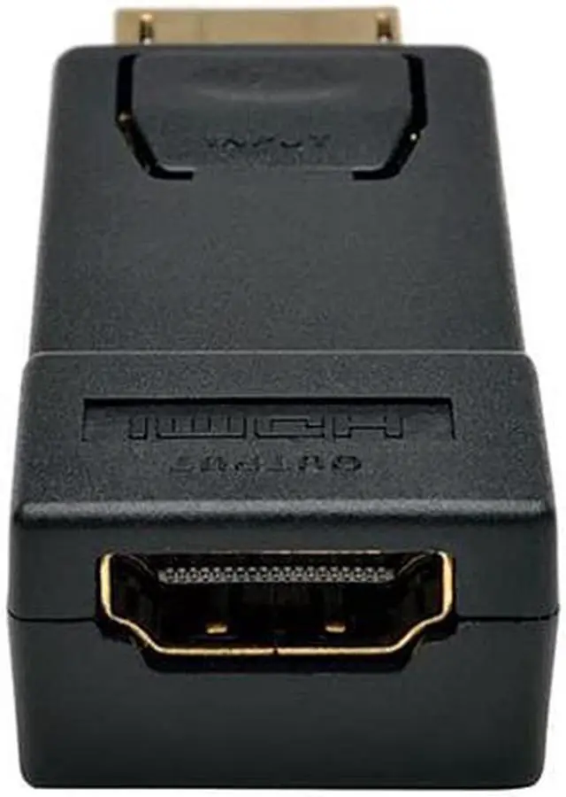 Alt view image 3 of 3 - Tripp Lite DisplayPort to HDMI Cable Adapter, Converter for DP to HDMI (M/F), 1920x1200/1080p (P136-000-1)