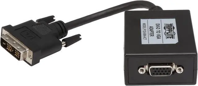 Alt view image 7 of 8 - Tripp Lite P120-06N-ACT DVI-D to VGA Active Adapter Converter Cable – 1920x1200
