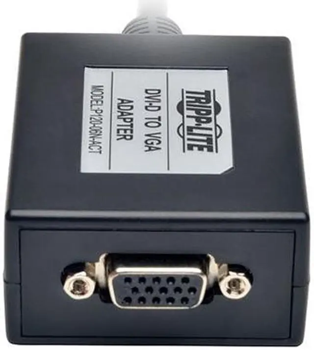 Alt view image 3 of 8 - Tripp Lite P120-06N-ACT DVI-D to VGA Active Adapter Converter Cable – 1920x1200