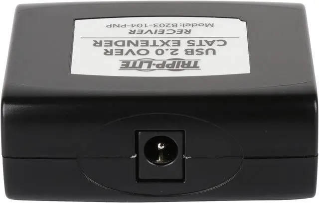 Alt view image 4 of 8 - Tripp Lite 4-Port USB 2.0 over Cat5/Cat6 Extender Hub Kit, Transmitter & Receiver, Hi-Speed USB-A Up to 164 ft. (B203-104-PNP)