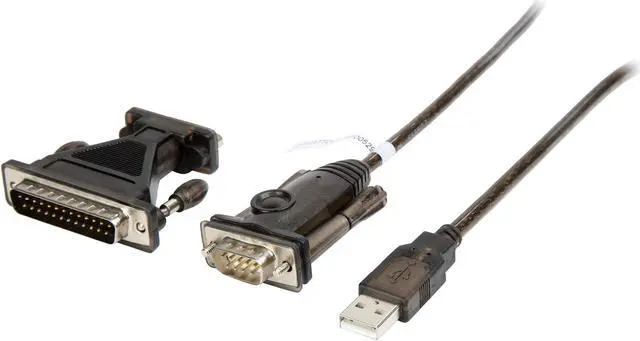 Alt view image 2 of 5 - Tripp Lite Model U209-005-DB25 USB-to-Serial Cable Adapter (USB-A to DB25 M/M)