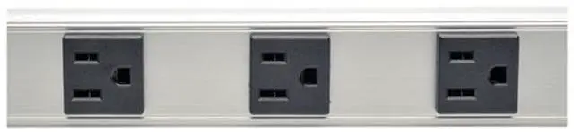 Alt view image 2 of 4 - TRIPP LITE SS3612 12 Outlets Power Strip 120V Input Voltage 15 ft. Cord Length