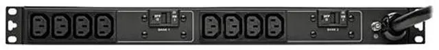 Alt view image 2 of 5 - Tripp Lite Basic PDU, 7.4 kW Single-Phase 230V Outlets (10 x C13), IEC309 32A Blue, 12 Feet Cord, 1U Rack-Mount (PDUH32HV)