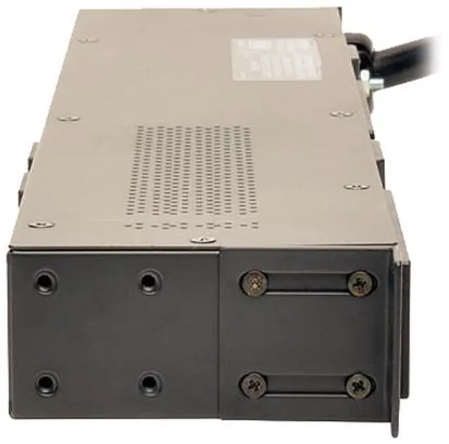 Alt view image 4 of 5 - Tripp Lite Basic PDU, 7.4 kW Single-Phase 230V Outlets (10 x C13), IEC309 32A Blue, 12 Feet Cord, 1U Rack-Mount (PDUH32HV)