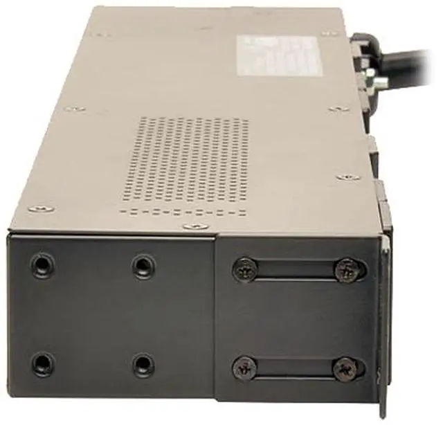Alt view image 2 of 3 - Tripp Lite Basic PDU, 7.4 kW Single-Phase 230V Outlets (4 x C19), IEC309 32A Blue, 12 Feet Cord, 1U Rack-Mount (PDUH32HV19)