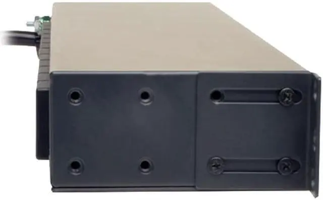 Alt view image 3 of 4 - Tripp Lite PDU Metered 120V 15A 5-15R 13 Outlet 5-15P Horizontal 1URM