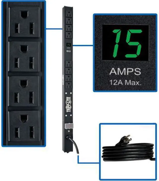 Main image of Tripp Lite Metered PDUMV15-24 8-Outlets PDU