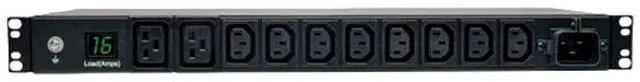 Alt view image 3 of 6 - Tripp Lite PDUMH16HV Metered 200-240V nominal, single phase 16A 8.2 ft Power Distribution Unit